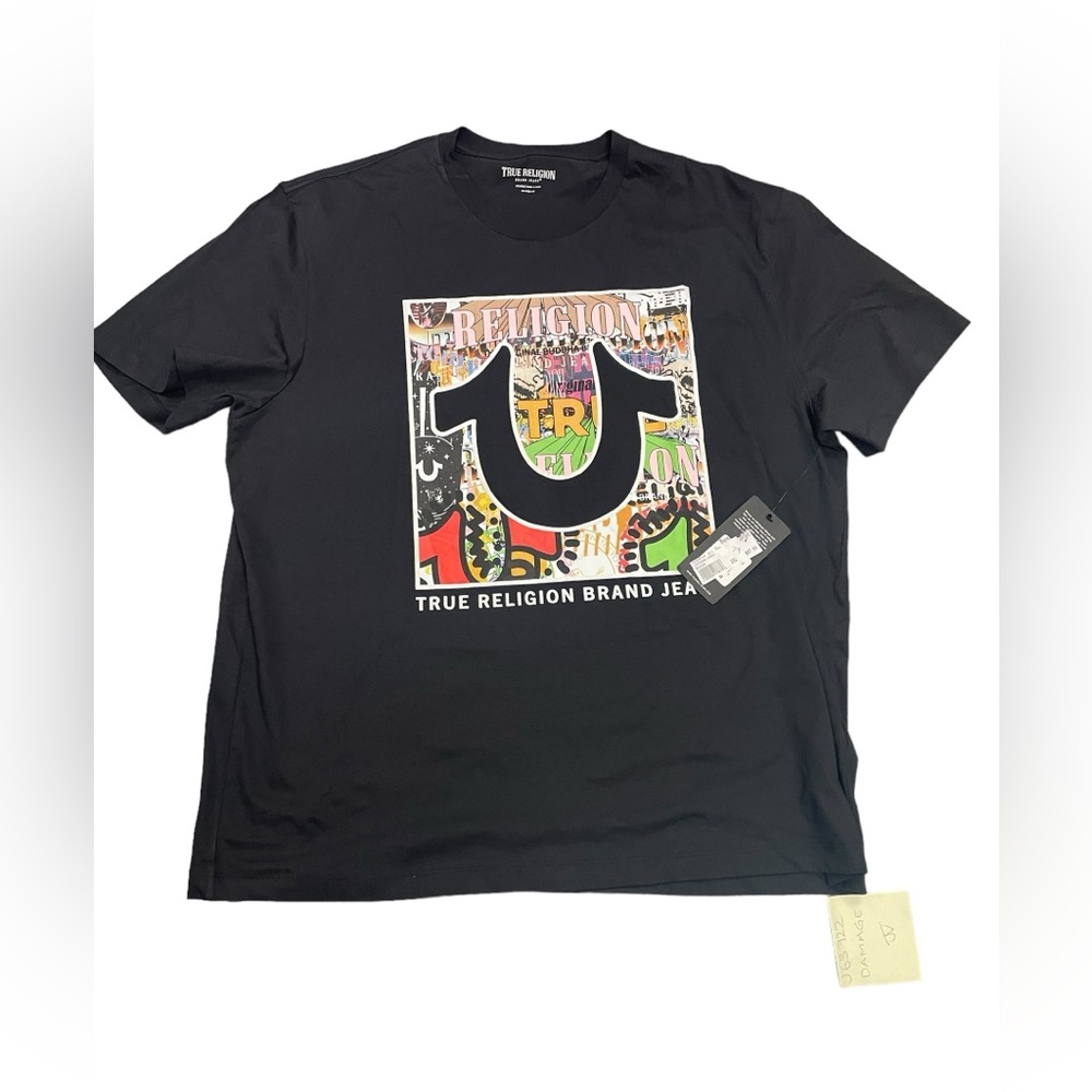 True Religion Relaxed Layered Art | Men’s 2XL | 107086 1001